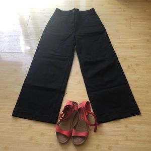 Everlane Wide Leg Crop Pants